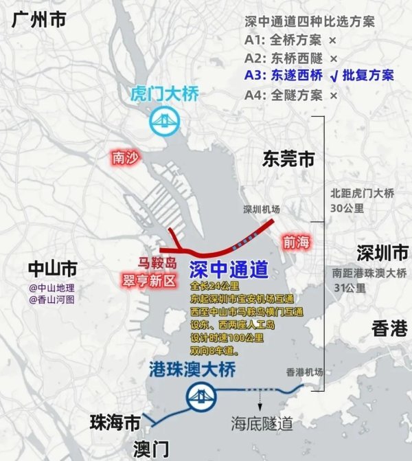 快牛盘 大桥通房价涨是“画饼”？深中通道通车一年 “饼”熟了 房还是不好卖